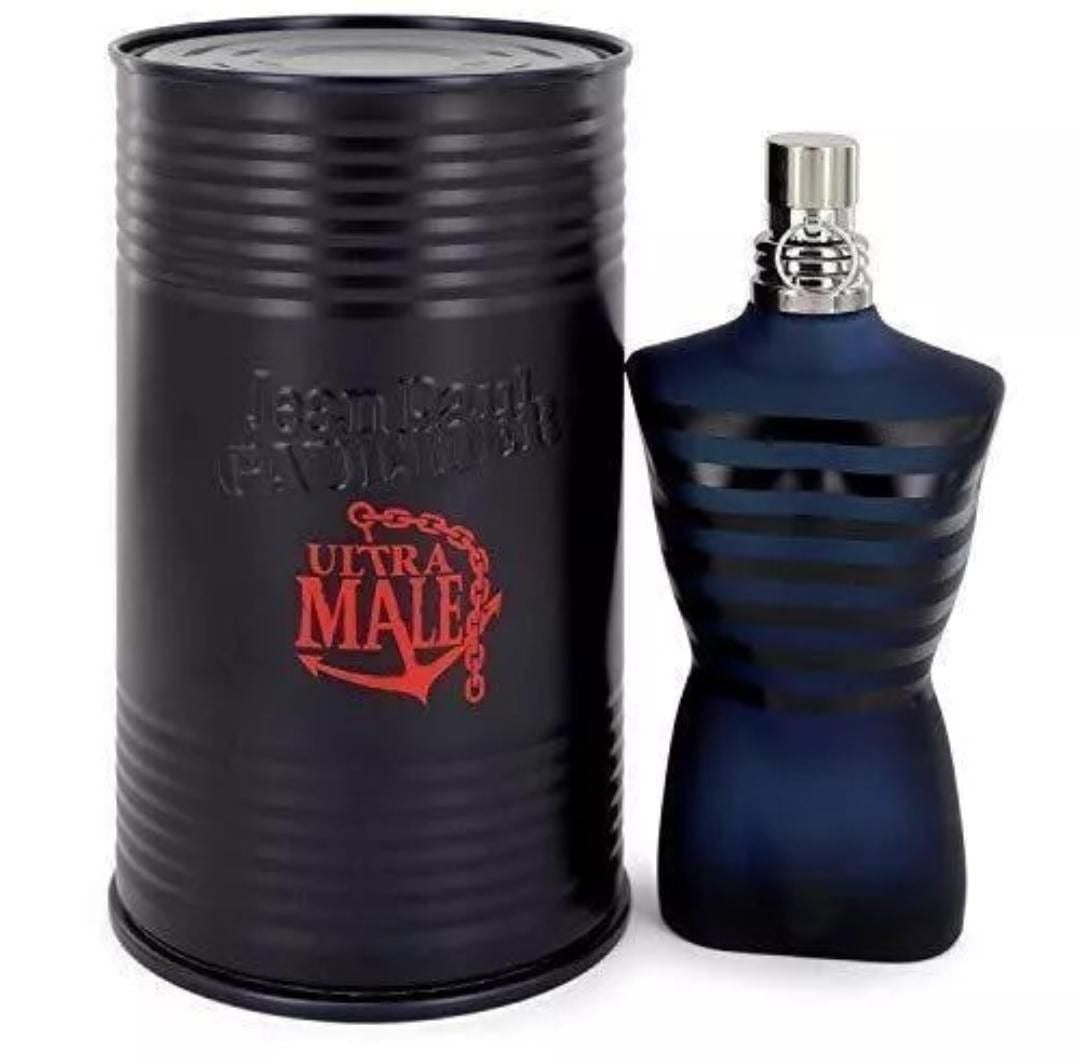 Jean Paul Gaultier Ultra Male Eau de Toilette Intense for Men 125ml (4.2 oz) | Sweet Spicy Vanilla Fragrance | Iconic Torso Bottle