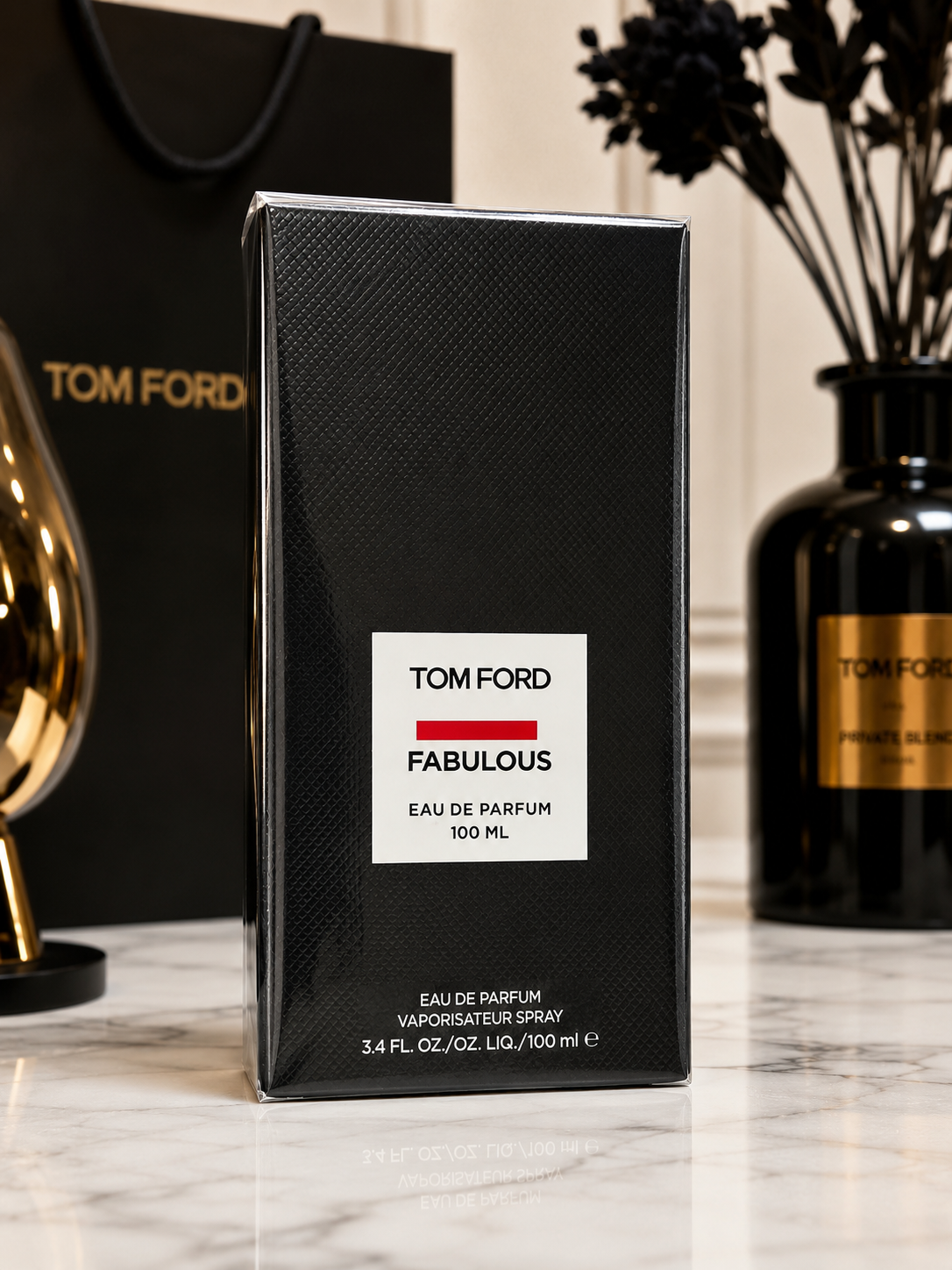 Tom Ford Fucking Fabulous Eau de Parfum 100ml (3.4 fl oz) | Unisex Leather Fragrance | Luxury Designer Perfume