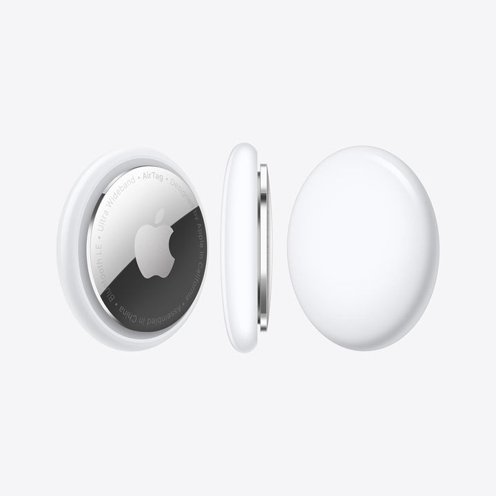 Apple AirTag 4 Pack. Keep Track of and find Your Keys, Wallet, Luggage, Backpack, and More. Simple one-tap Set up with iPhone or iPad