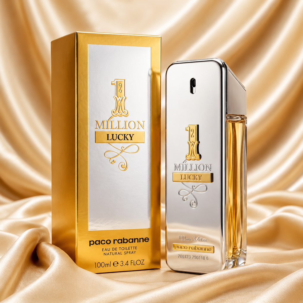 Paco Rabanne 1 Million Lucky Eau de Toilette Spray for Men 3.4 oz / 100 ml