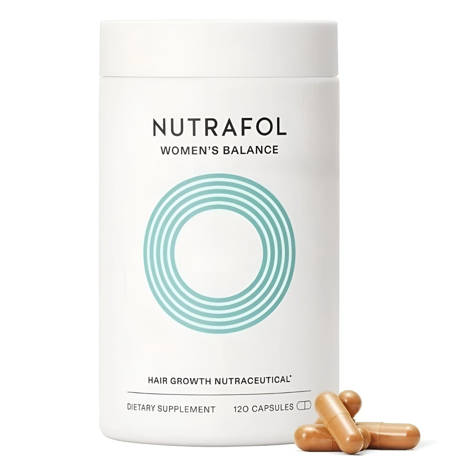 Nutrafol Women's Balance Hair Growth Nutraceutical | 120 Capsules